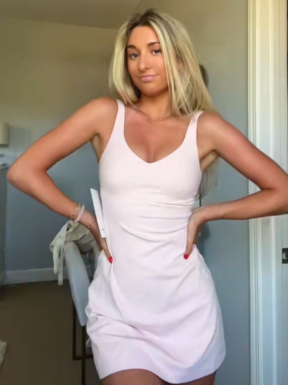 NWT Lululemon Align Dress Strawberry Milkshake Size 10 *extremely rare*